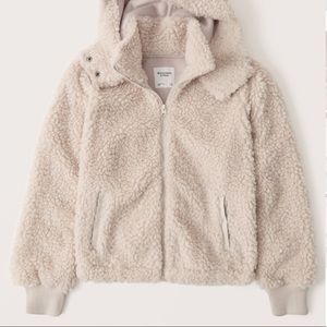 NWT Abercrombie & Fitch SOLDOUT Full Zip Sherpa